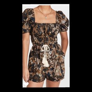 Ulla Johnson Alegria Diamond Romper Sz 0